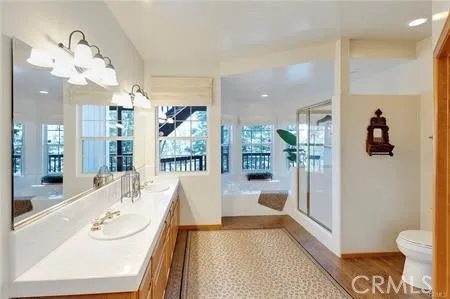 Primary bath lower level
