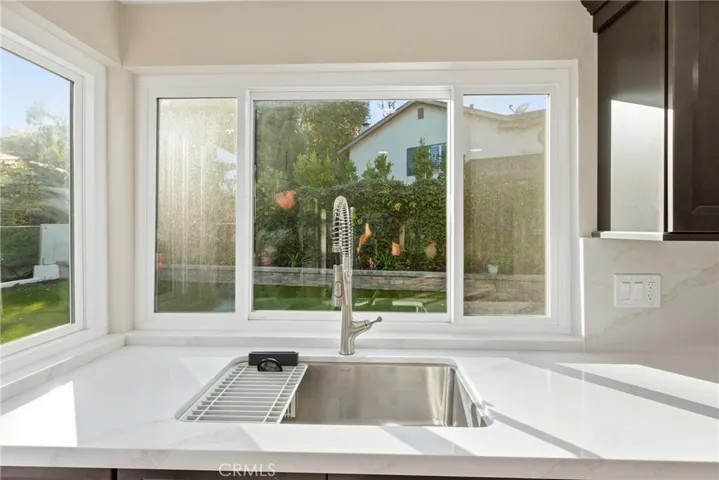 Kitchen Sink View.