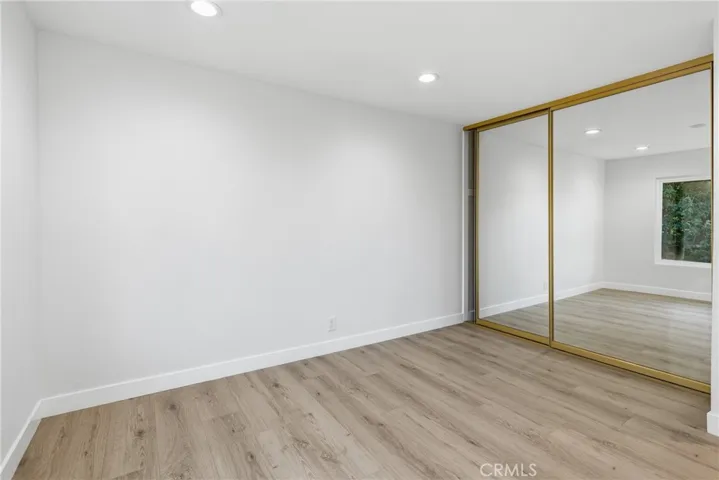 Second Bedroom with Mirror Doors.