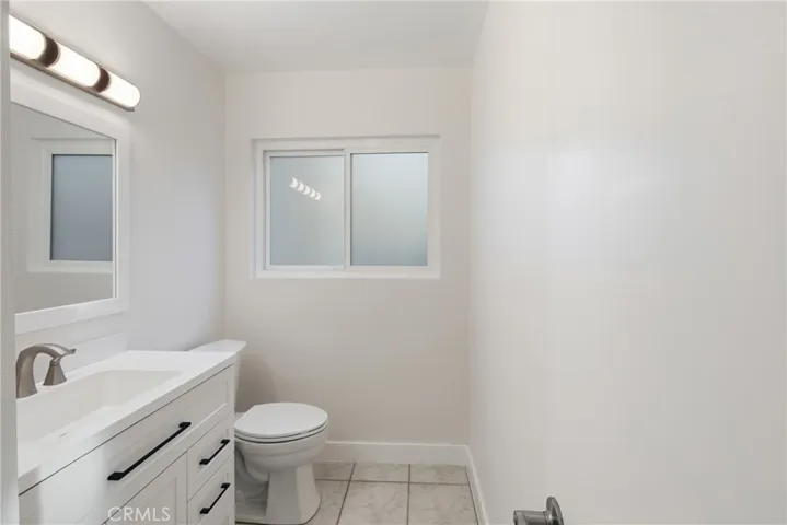 Newly Remodeled Downstairs Guest Bathroom.