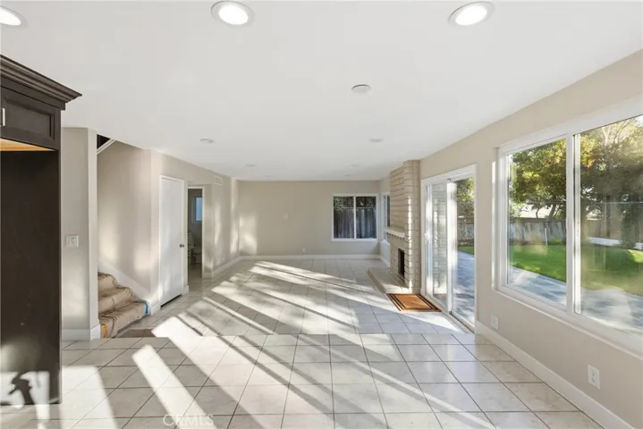 Kitchen to Family Room.