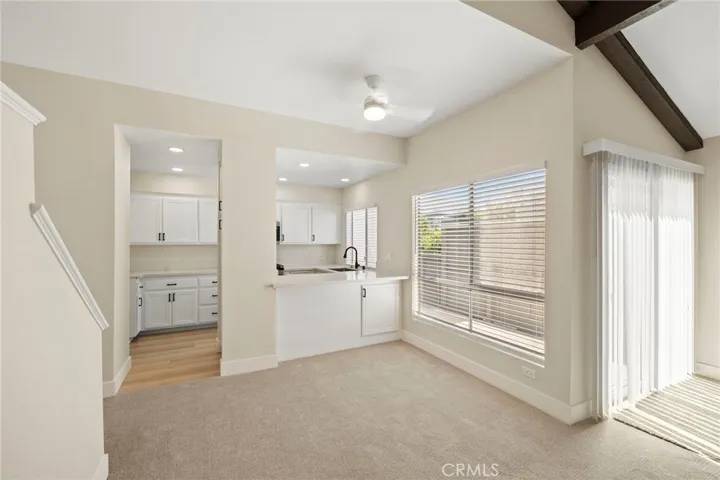 View of Dining Area from Living Room