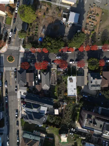 Aerial overview of property's location
