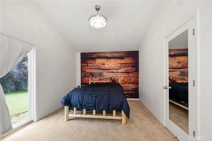 Primary Bedroom Cloth mural may be removed