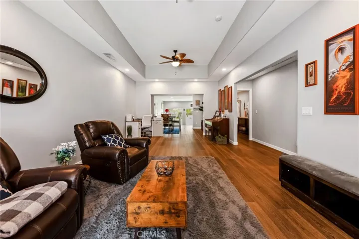 from front of living room