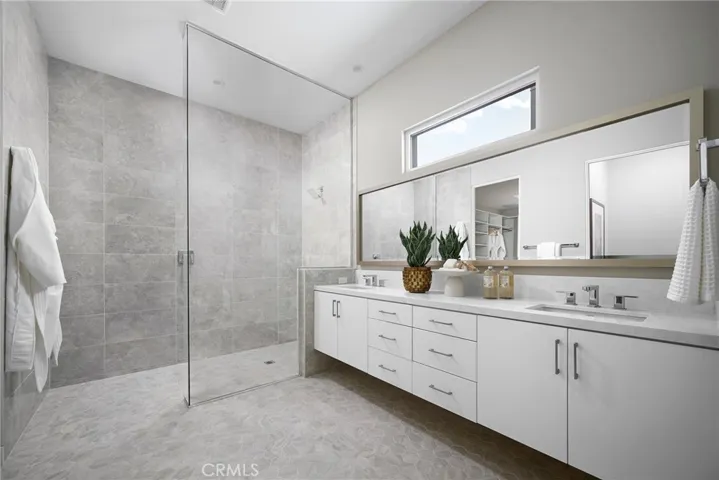 Model rendering primary
bathroom