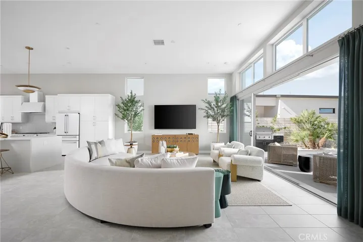 Model great room rendering