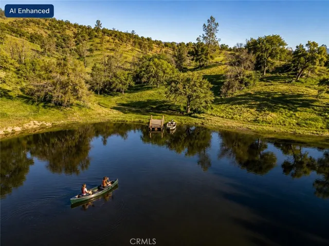 Recreation on the pond — kayaking, fishing, swimming