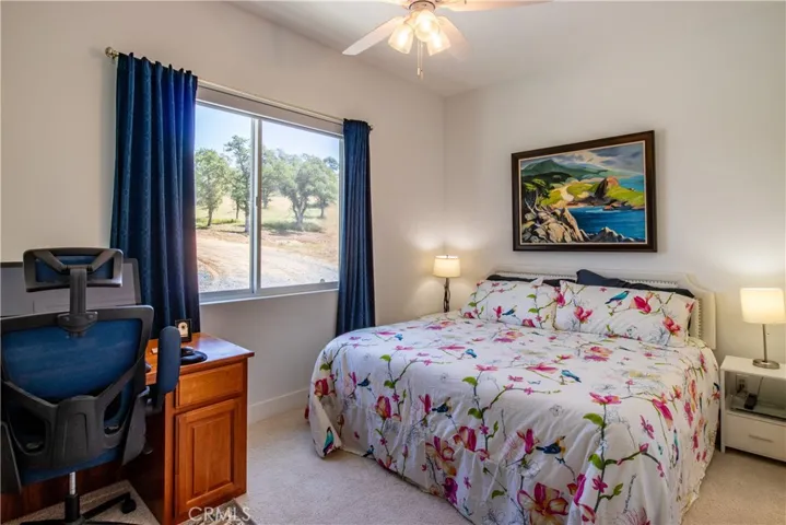 Bedroom with sitting area