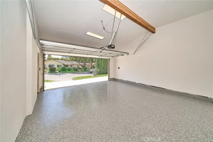 ATTACHED 2 CAR GARAGE WITH EPOXY FLOOR