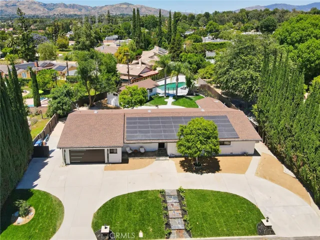 AERIAL VIEW OF THE PROPERTY