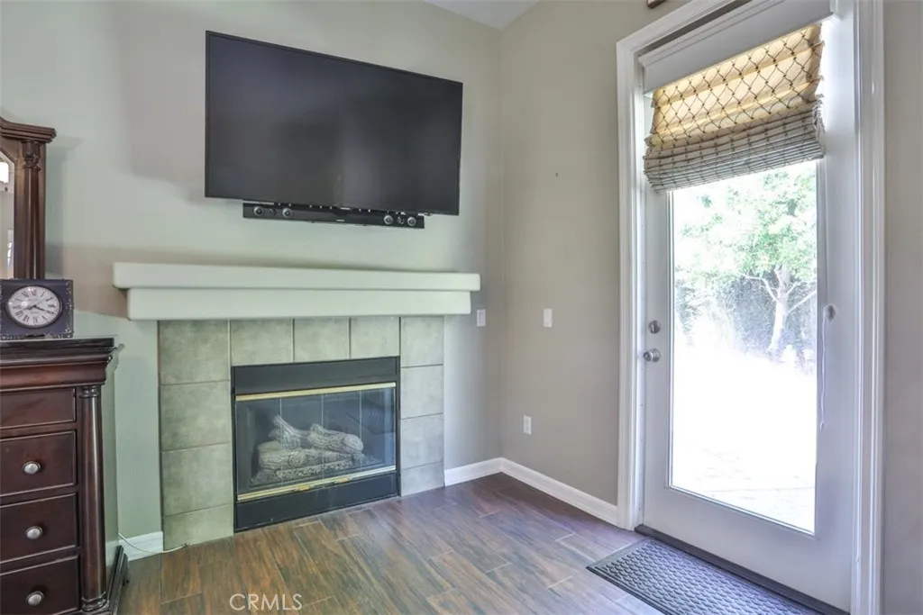 Primary bedroom, fireplace