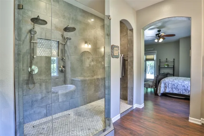 Primary bathroom shower