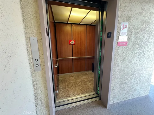 The Elevator takes you from your private parking space (right next to the elevator) almost to your front door.