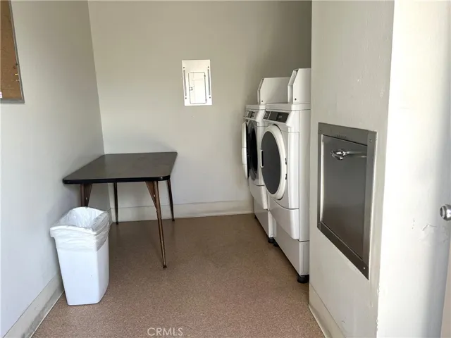 The Laundry Room is just steps across the deck from your front door.