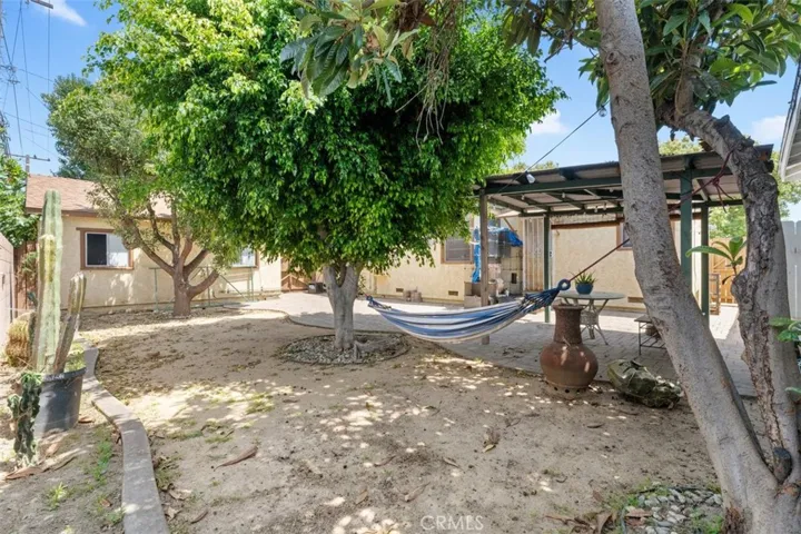 Drought tolerant backyard