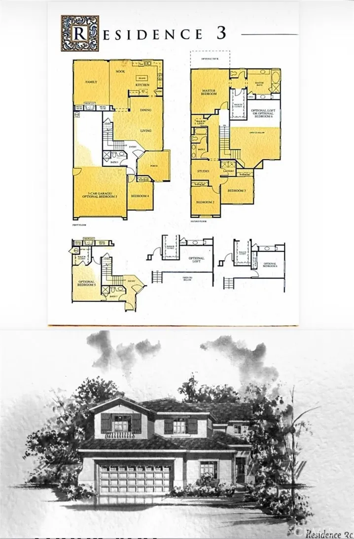 This home has optional loft & optional 5th​​‌​​​​‌​​‌‌​​‌​​​‌‌​​​‌​​‌‌​​‌‌​​‌‌​​​​ bedroom