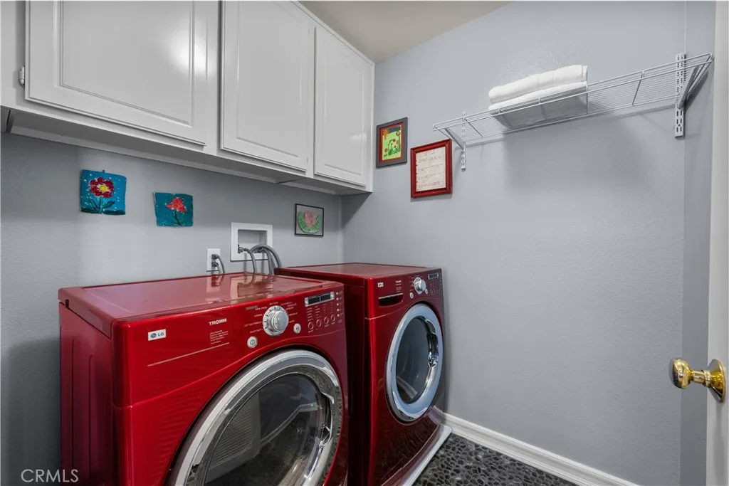 Upstairs laundry room