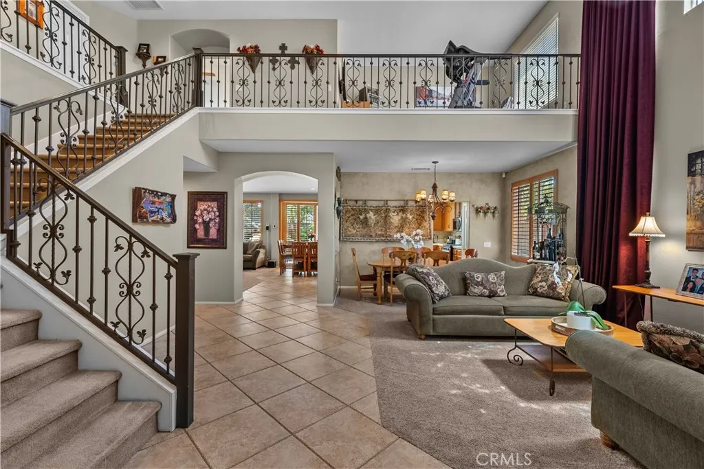 Wrought iron staircase