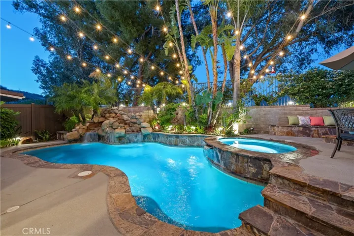 Resort style pool