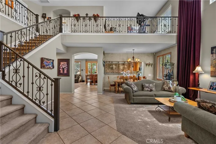 Wrought iron staircase