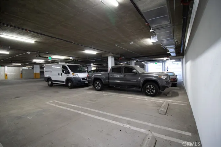 Parking garage open space 34 spots can be stacked to fit more