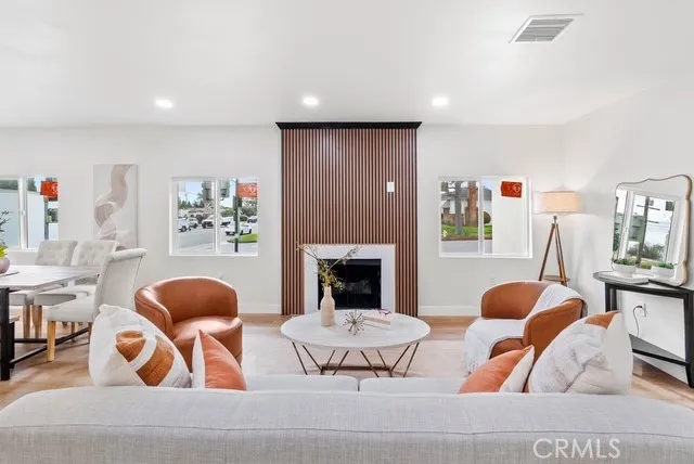 Chimney & Living Room
