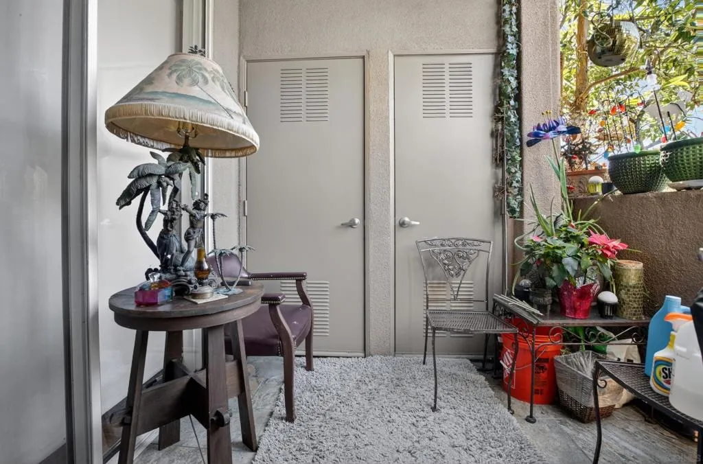 Private Patio area. Ideal space to get some outdoor space from the comfort of your home.