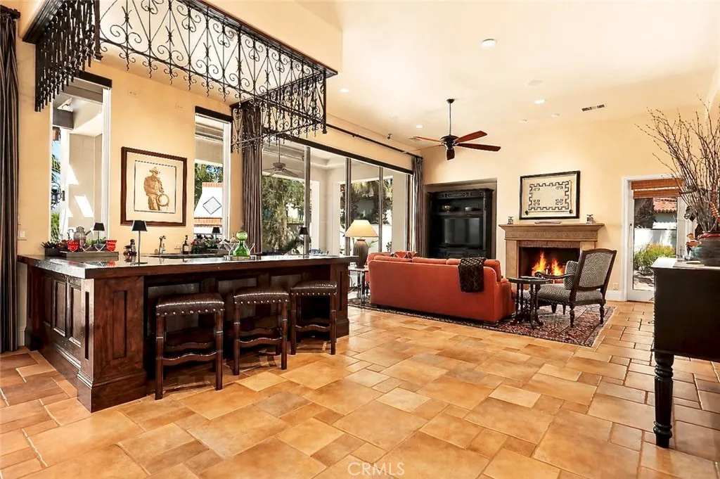 Bar and Family Room