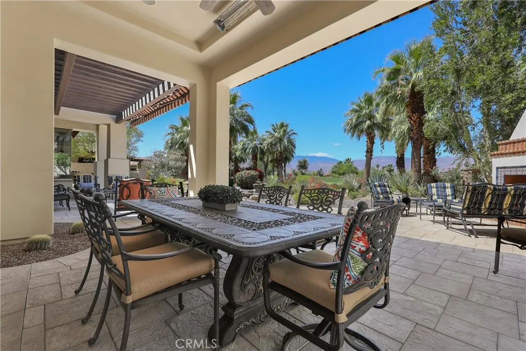 Outdoor Dining with Dual Heaters