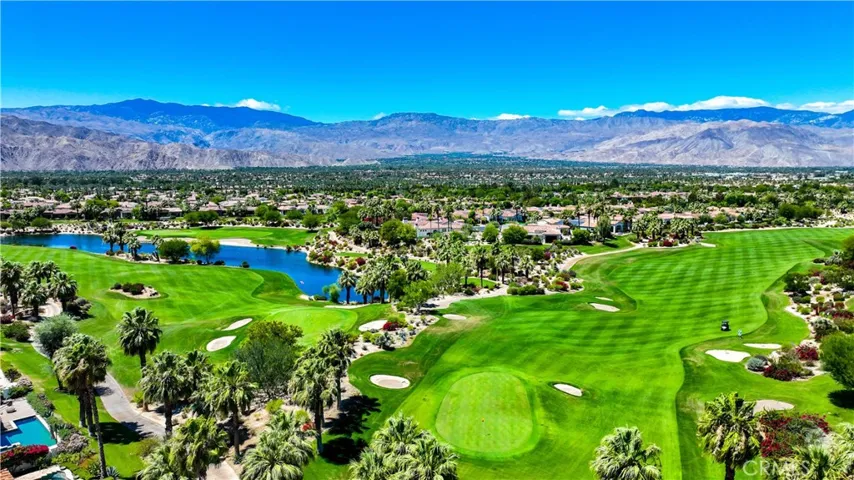 Golf Course and Mountain View