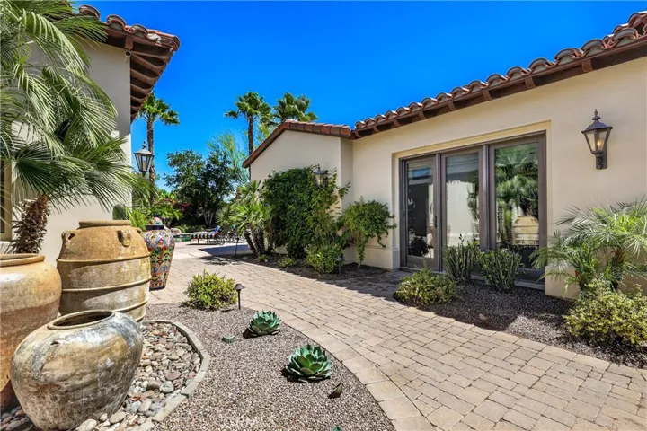 Walkway to Private Pool