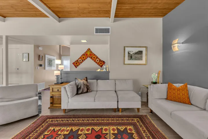 living room view of entry