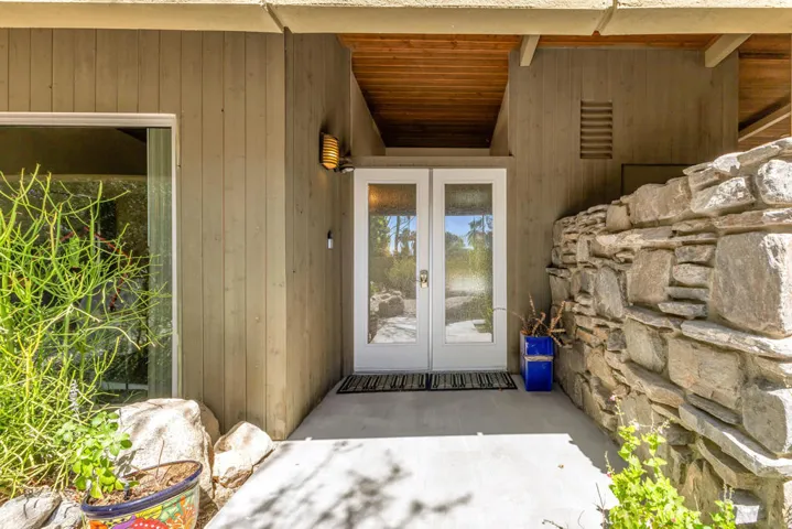 front enterance