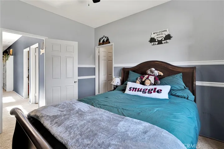Bedroom #3 with walk in closet