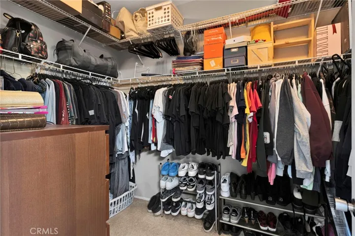 Large walk in closet