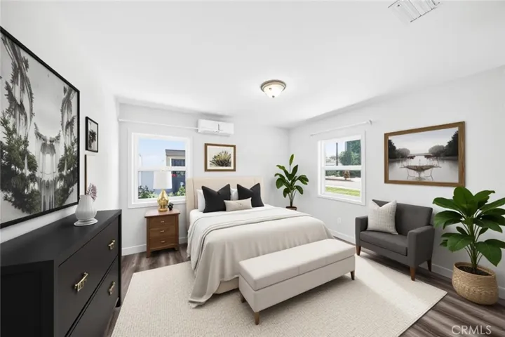 Bedroom 2 with Virtually staged