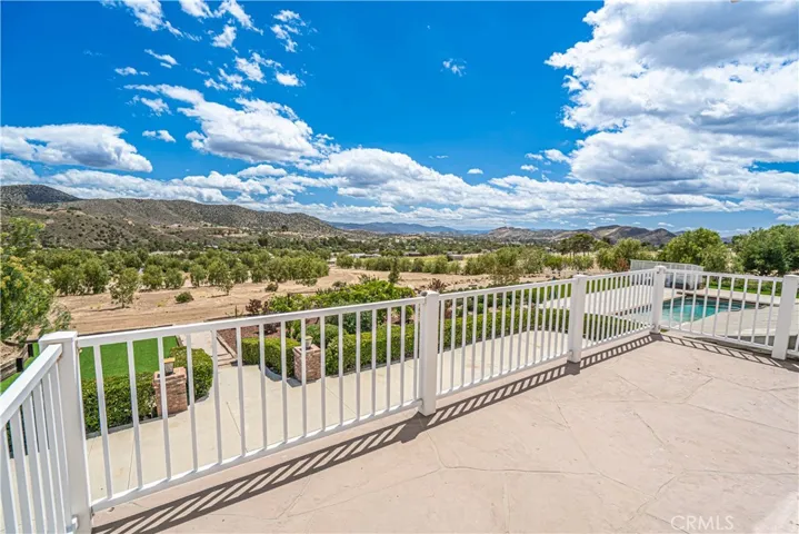 Deck off primary bathroom