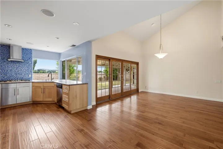 towards french patio doors
