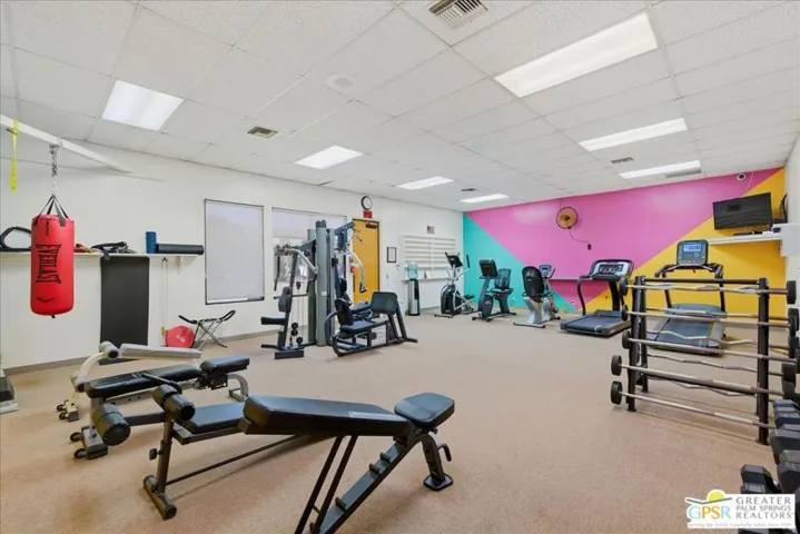 Community exercise room