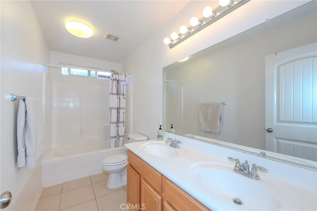 Upstairs hall bathroom. Total of 3 bathrooms 2 up and one down