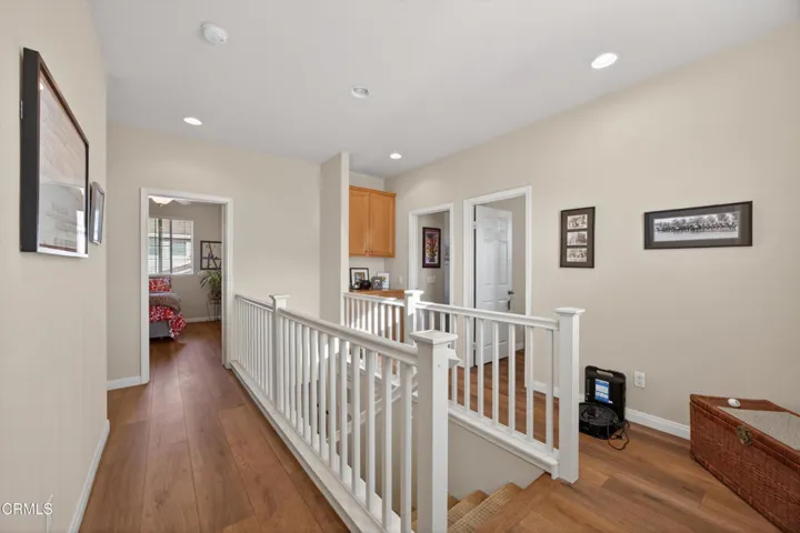 upstairs hallway