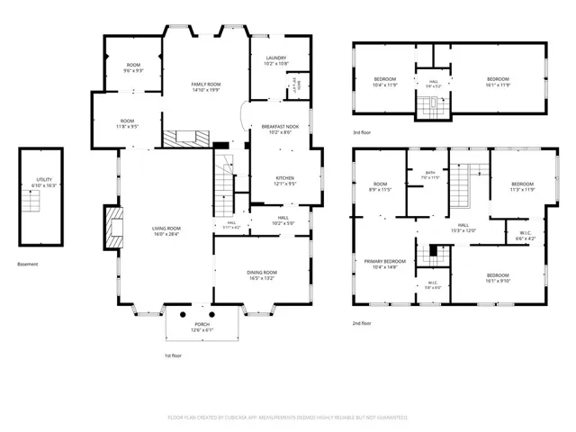 Complete All Level Floorplan