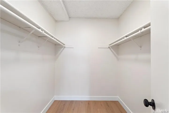 Walk-in closet. Primary