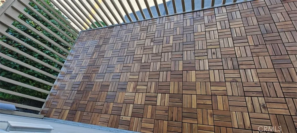 Hardwood tile