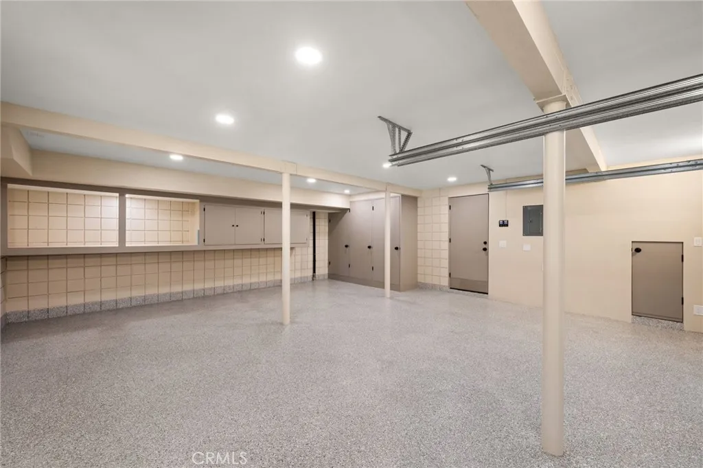 Completely Finished Garage