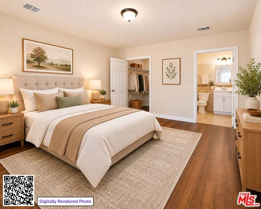 Virtual Staged Primary Suite
