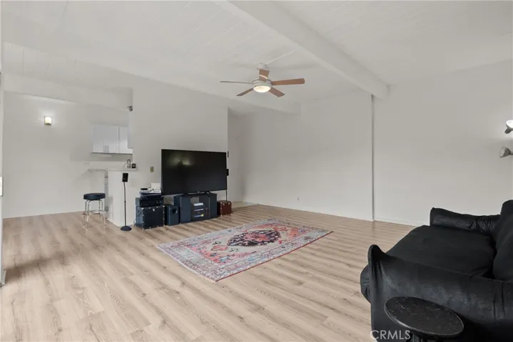 Living room, dining area