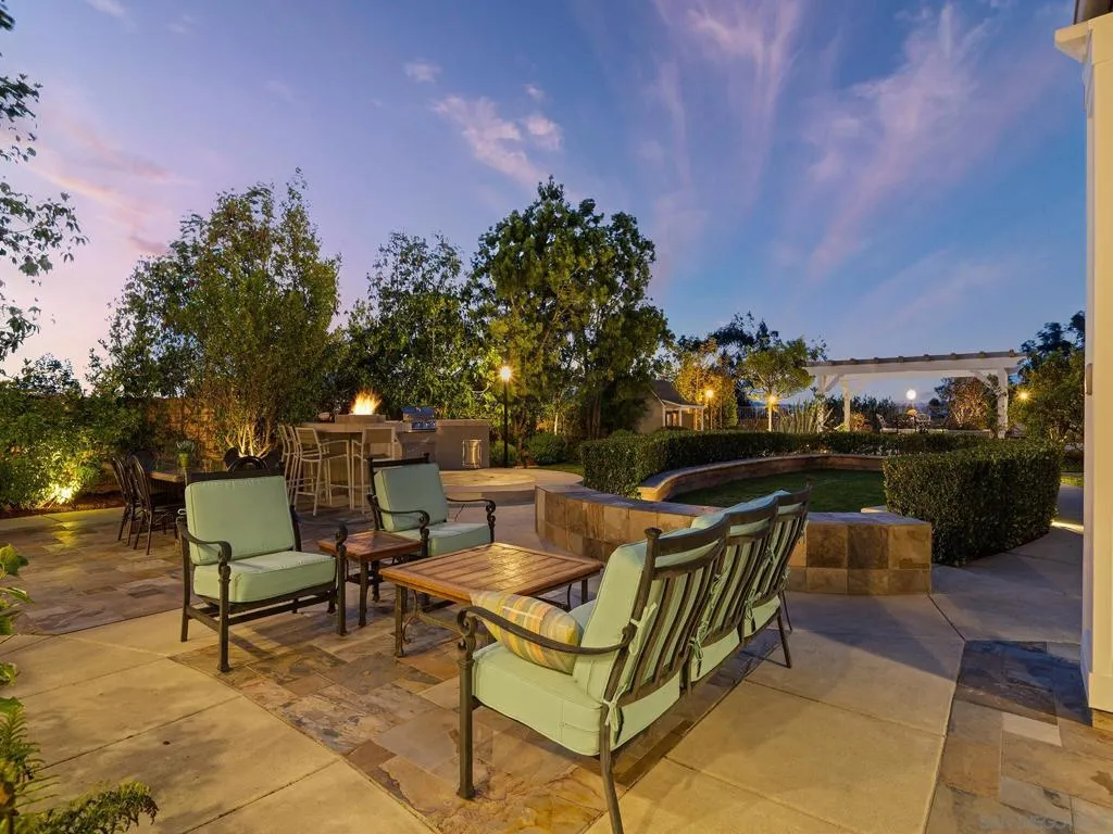 One of many sitting areas