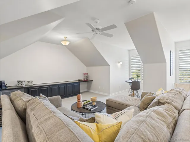 This was a builder option to have this bonus level. Great theater and game room!